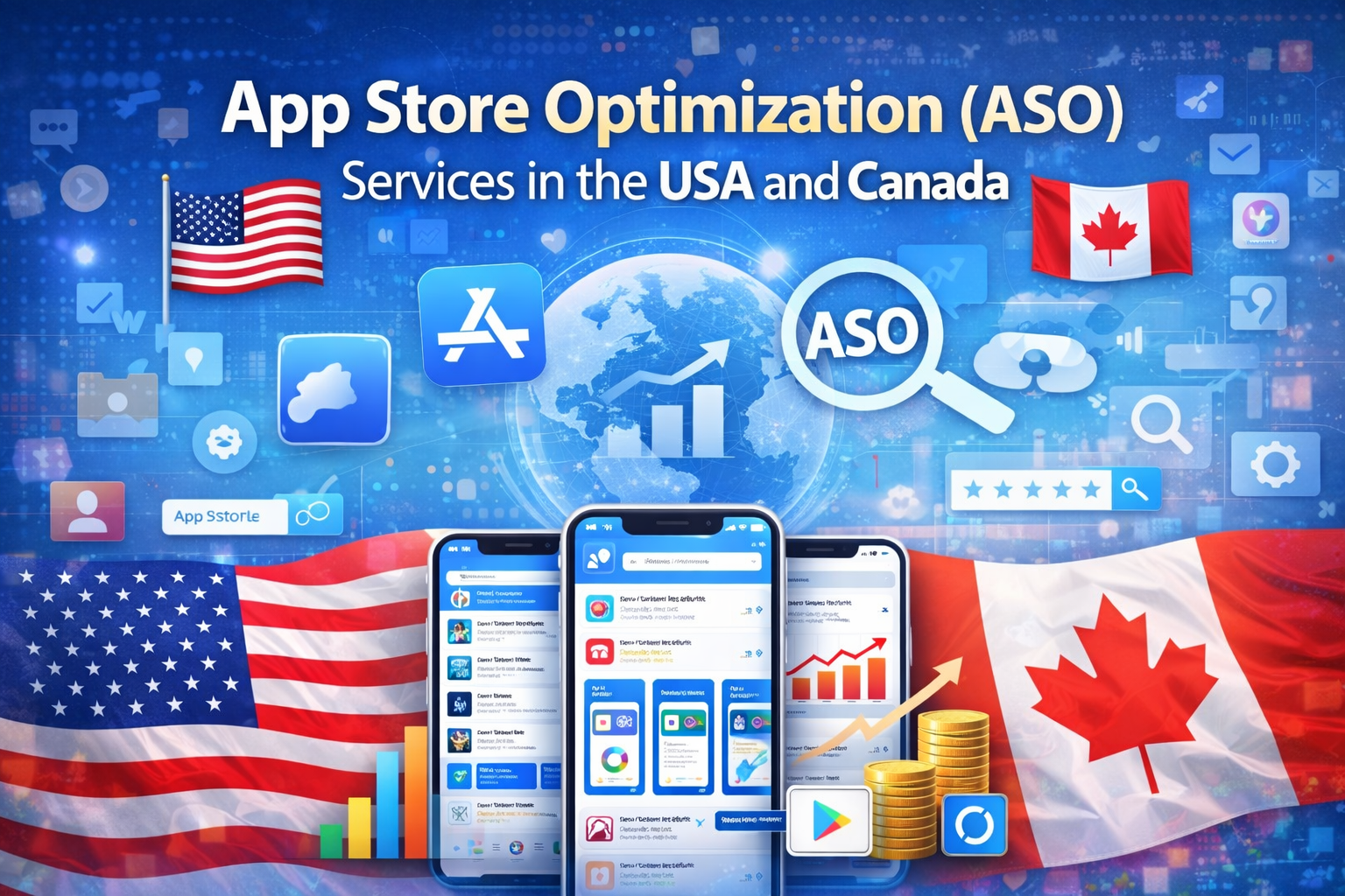 App Store Optimization (ASO) Services in the USA and Canada