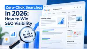 Zero-Click Searches in 2026: How to Win SEO Visibility